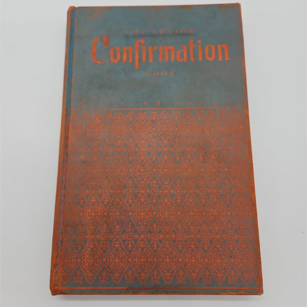 The Senior Confirmation Book - Jacob Tanner- Lutheran HC 1941 Fair